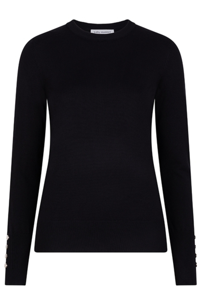 SWEATER JANA QH15 1 KW 600 Black